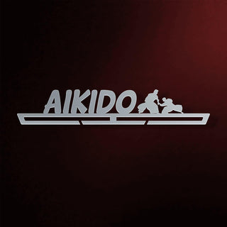 Gancho exhibidor de medallas Aikido