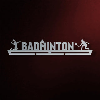 Gancho exhibidor de medallas Badminton
