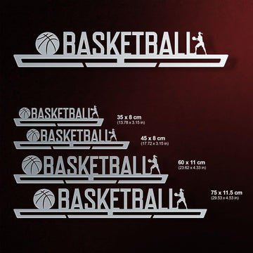 Basketball Medal Hanger Display FEMALE-Medal Display-Victory Hangers®