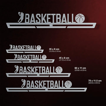 Basketball Medal Hanger Display MALE Victory Medal Hangers®