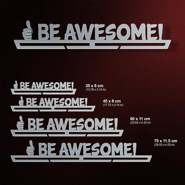 Be Awesome Medal Hanger Display V1-Medal Display-Victory Hangers®