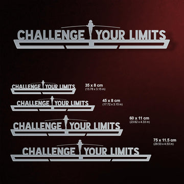 Challenge Your Limits Medal Hanger Display-Medal Display-Victory Hangers®
