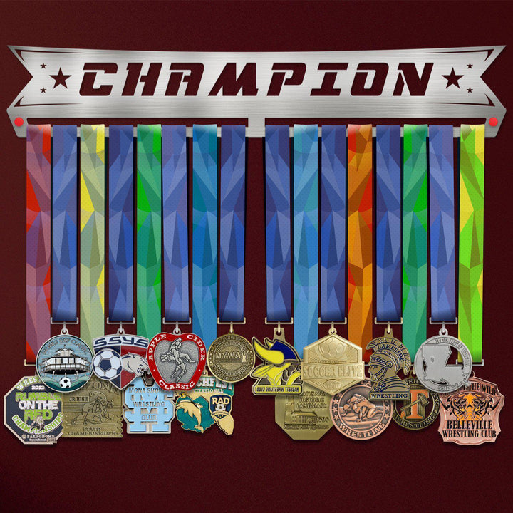 Champion Medal Hanger Display V2-Medal Display-Victory Hangers®