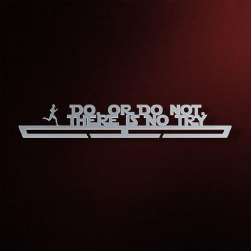 Do Or Do Not, There Is No Try Medal Hanger Display MALE-Medal Display-Victory Hangers®