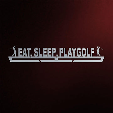 Eat Sleep Play Golf Medal Hanger Display-Medal Display-Victory Hangers®