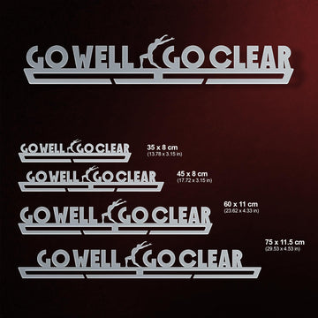 Go Well Go Clear Medal Hanger Display-Medal Display-Victory Hangers®