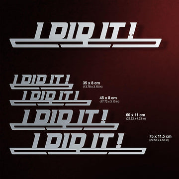 I Did It ! Medal Hanger Display-Medal Display-Victory Hangers®