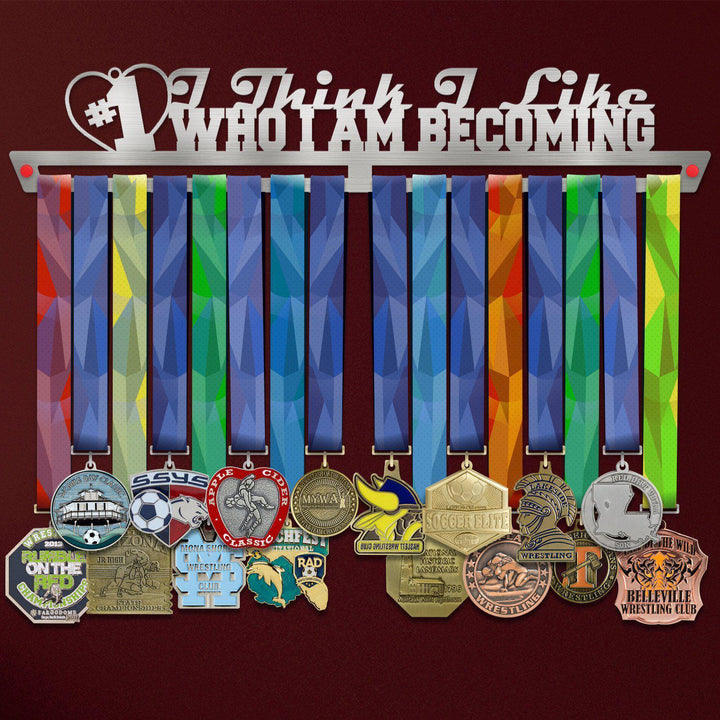 I Think I Like Who I Am Becoming Medal Display Victory Medal Hangers®