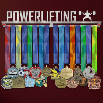 Powerlifting Medal Hanger Display Victory Medal Hangers®