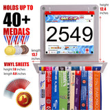 Race Bib Holder + Medal Hanger Display Rack V1-Medal Display-Victory Hangers®