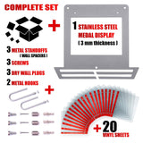 Race Bib Holder + Medal Hanger Display Rack V1-Medal Display-Victory Hangers®
