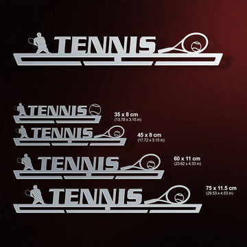 Tennis Medal Hanger Display MALE-Medal Display-Victory Hangers®