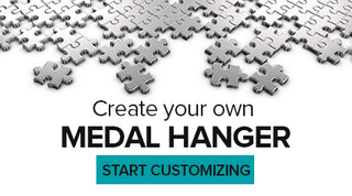 Personalised Medal Hanger