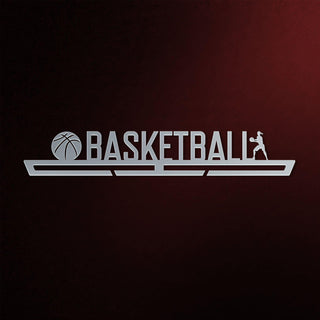 Gancho exhibidor de medallas Basketball para mujeres