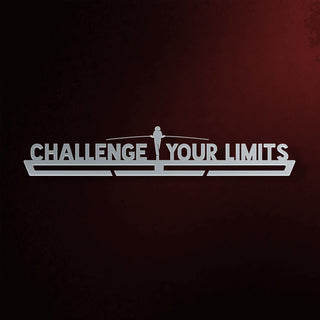 Gancho exhibidor de medallas Challenge Your Limits