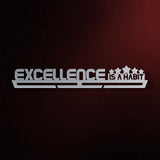 Excellence Is A Habit Medal Hanger Display-Medal Display-Victory Hangers®