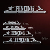 Fencing Medal Hanger Display-Medal Display-Victory Hangers®