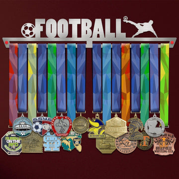 Football Medal Hanger Display V2-Medal Display-Victory Hangers®