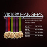 Give a Girl The Right Shoes, And She Can Conquer The World Medal Hanger Display-Medal Display-Victory Hangers®