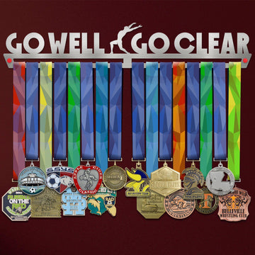Go Well Go Clear Medal Hanger Display Victory Medal Hangers®