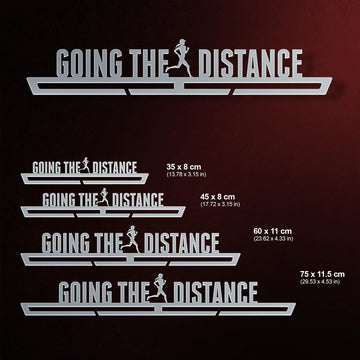 Going The Distance Medal Hanger Display FEMALE Victory Medal Hangers®