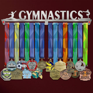 Gymnastics Medal Hanger Display FEMALE V1 Victory Medal Hangers®