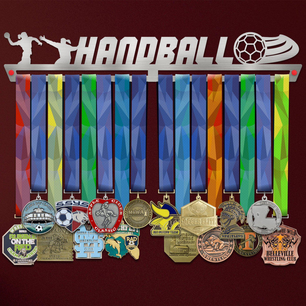 Handball Medal Hanger Display FEMALE-Medal Display-Victory Hangers®