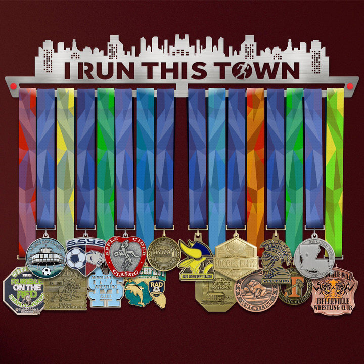 I Run This Town Medal Hanger Display | Medal Holder Victory Medal Hangers®