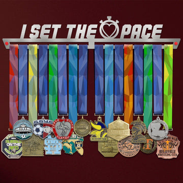 I Set The Pace Medal Hanger Display-Medal Display-Victory Hangers®