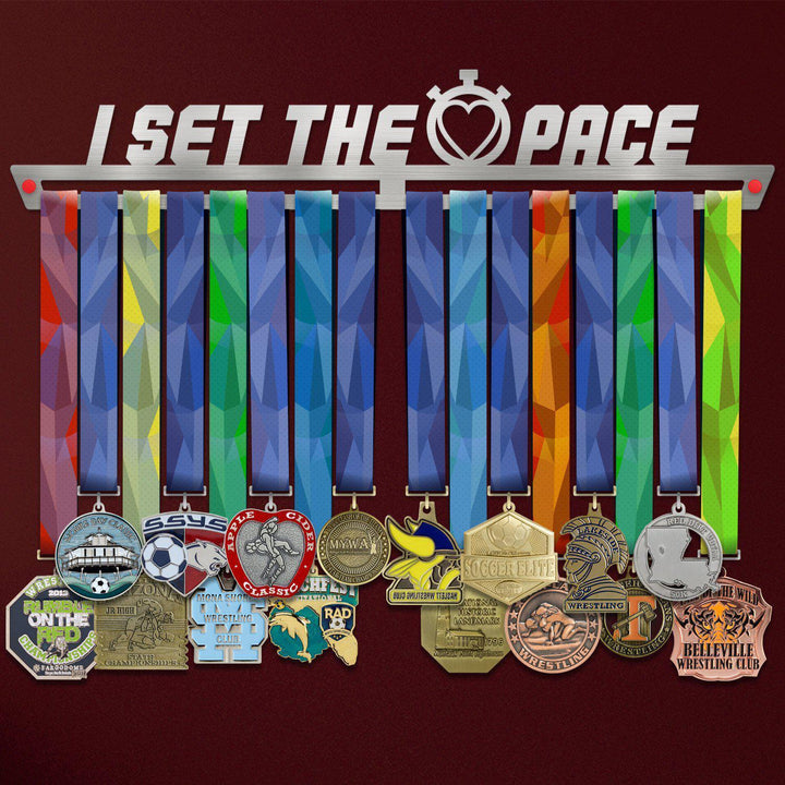 I Set The Pace Medal Hanger Display-Medal Display-Victory Hangers®