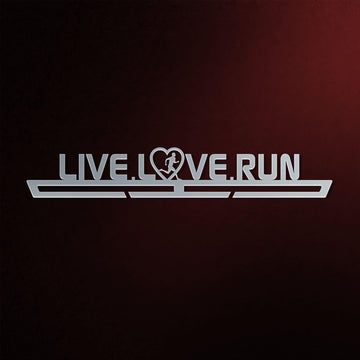 Live Love Run Medal Hanger Display MALE Victory Medal Hangers®