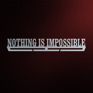 Gancho exhibidor de medallas V1 Nothing Is Impossible