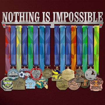 Nothing Is Impossible Medal Hanger Display Victory Medal Hangers®