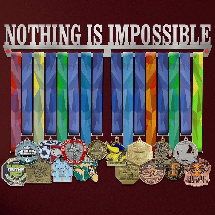 Nothing Is Impossible Medal Hanger Display Victory Medal Hangers®