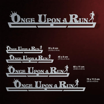 Once Upon A Run Medal Hanger Display MALE Victory Medal Hangers®