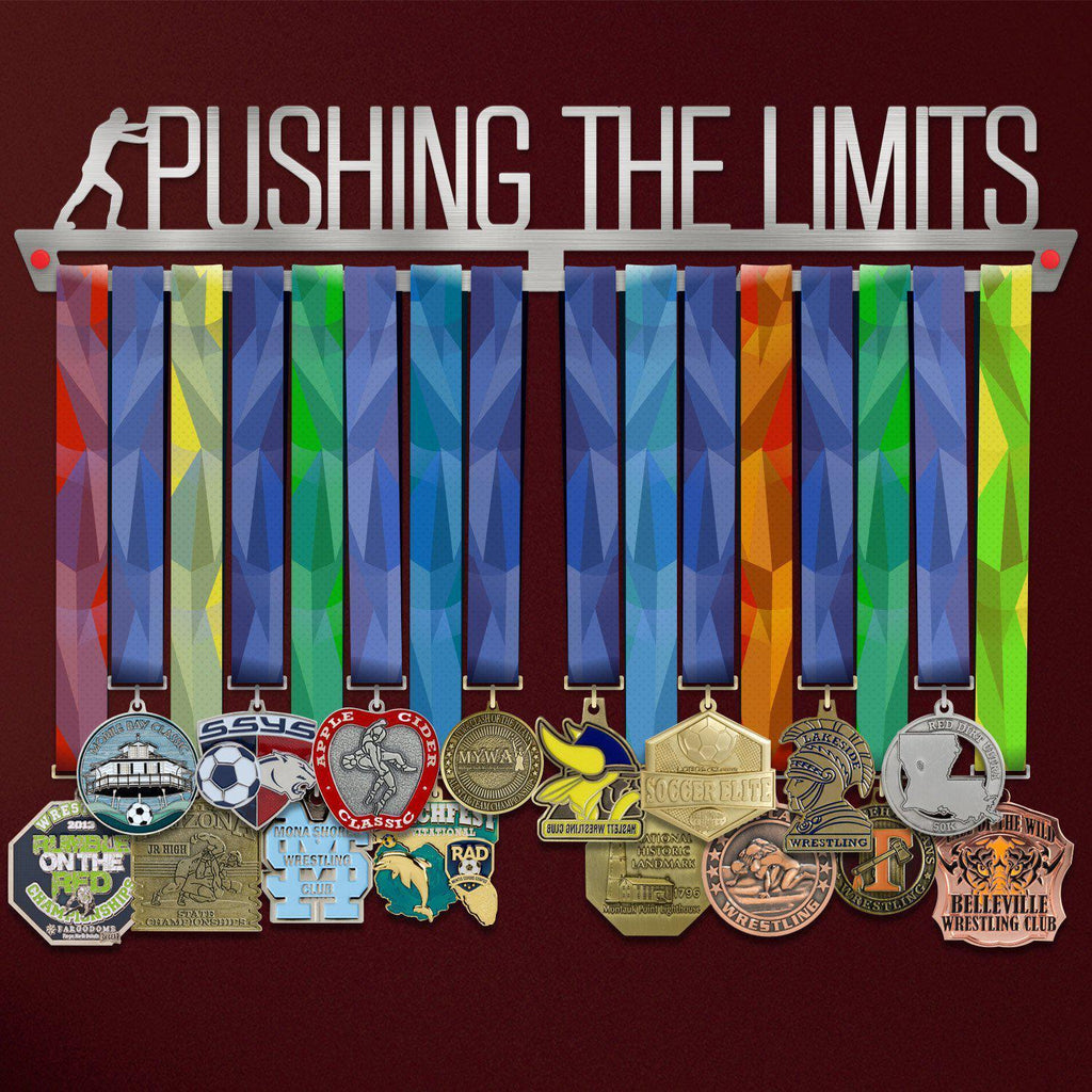Pushing The Limits Medal Hanger Display V2-Medal Display-Victory Hangers®