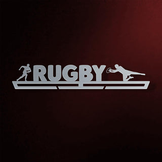 Gancho exhibidor de medallas Rugby