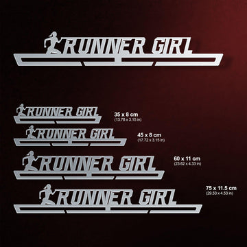 Runner Girl Medal Hanger Display Victory Medal Hangers®