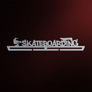 Gancho exhibidor de medallas Skateboarding