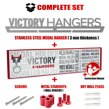 Skiing Medal Hanger Display Victory Medal Hangers®