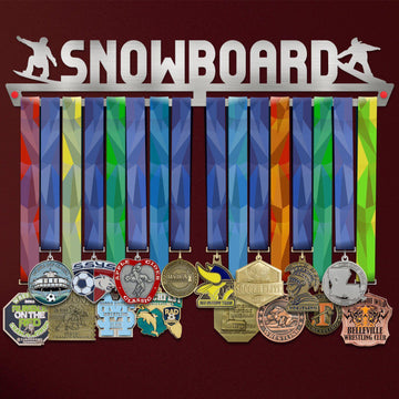 Snowboard Medal Hanger Display Victory Medal Hangers®