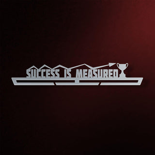 Gancho exhibidor de medallas Success Is Measured