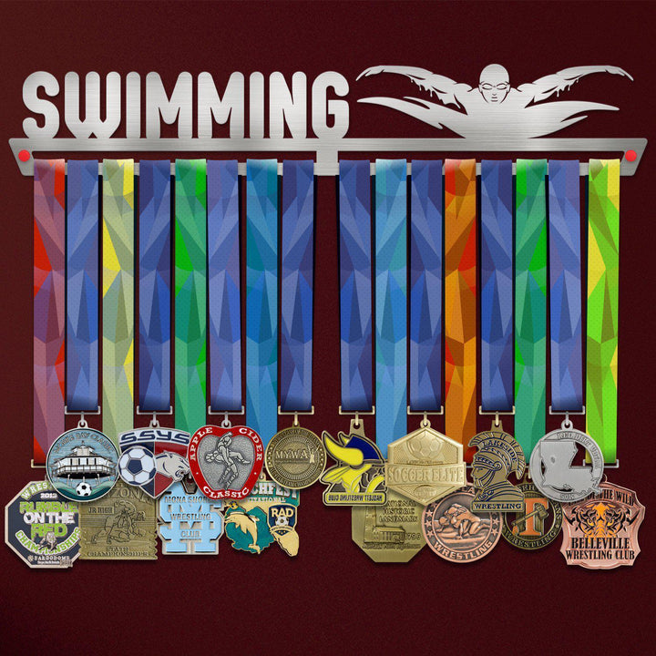 Swimming Medal Hanger Display-Medal Display-Victory Hangers®