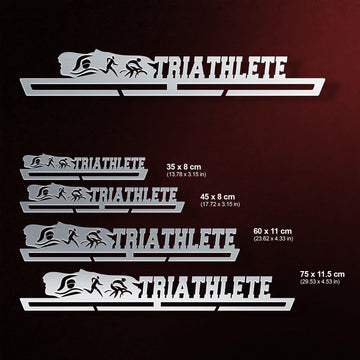 Triathlete Medal Display | Triathlon Medal Hanger Victory Medal Hangers®