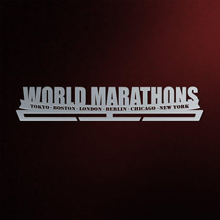 World Marathons Majors Medal Hanger Display Rack V2