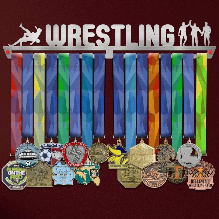 Wrestling Medal Hanger Display Victory Medal Hangers®
